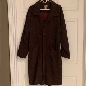 Over-sized Fall Duster